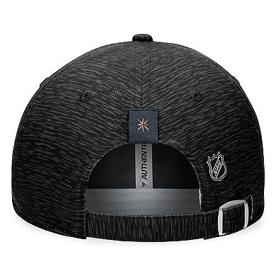 Men's Fanatics Branded Black Vegas Golden Knights Authentic Pro Road Adjustable Hat