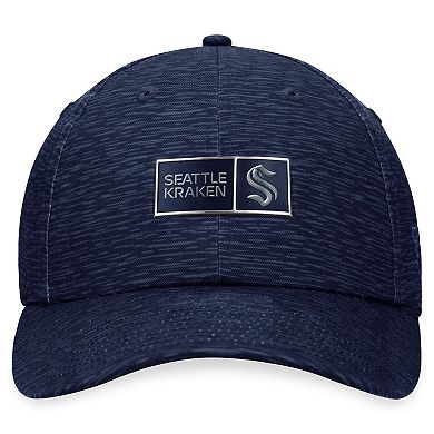 Men's Fanatics Branded Deep Sea Blue Seattle Kraken Authentic Pro Road Adjustable Hat