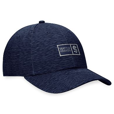 Men's Fanatics Branded Deep Sea Blue Seattle Kraken Authentic Pro Road Adjustable Hat