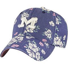 Men's '47 Navy Michigan Wolverines 12-Time National Champions Clean Up Adjustable Hat