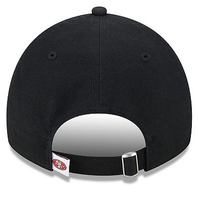 Women's New Era Black San Francisco 49ers Main Core Classic 2.0 9TWENTY Adjustable Hat