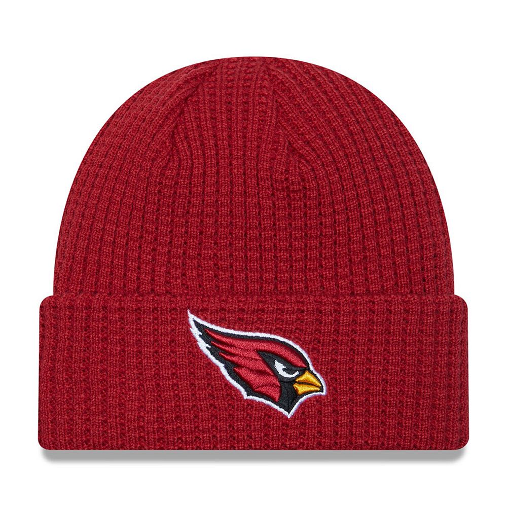 Men's New Era Cardinal Arizona Cardinals Prime Cuffed Knit Hat