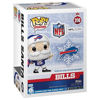 Buffalo Bills  Santa Funko Pop! Fanatics Exclusive Vinyl Figure