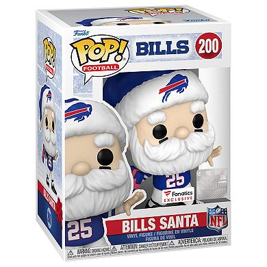 Buffalo Bills  Santa Funko Pop! Fanatics Exclusive Vinyl Figure