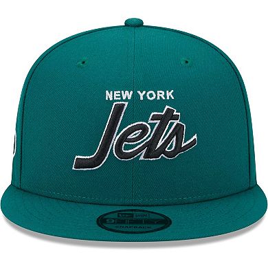 Men's New Era Green New York Jets Main Script 9FIFTY Snapback Hat