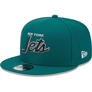 Men's New Era Green New York Jets Main Script 9FIFTY Snapback Hat