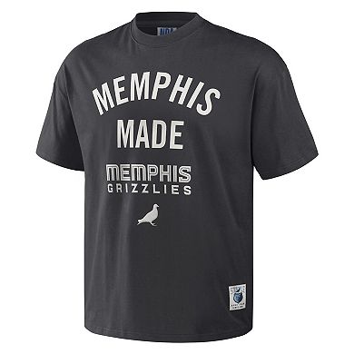 Men's NBA x Staple Anthracite Memphis Grizzlies Heavyweight Oversized T-Shirt