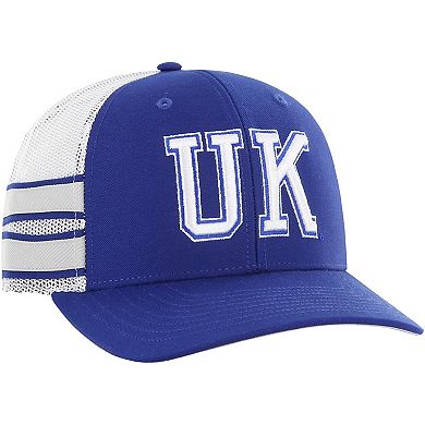 Men's '47 Royal Kentucky Wildcats Straight Eight Adjustable Trucker Hat