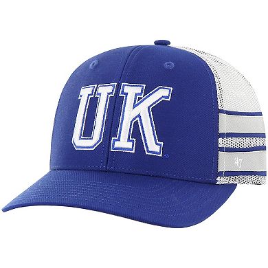 Men's '47 Royal Kentucky Wildcats Straight Eight Adjustable Trucker Hat