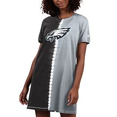 Women's Refried Apparel Charcoal/Gray Philadelphia Eagles Sustainable  Hooded Mini Dress