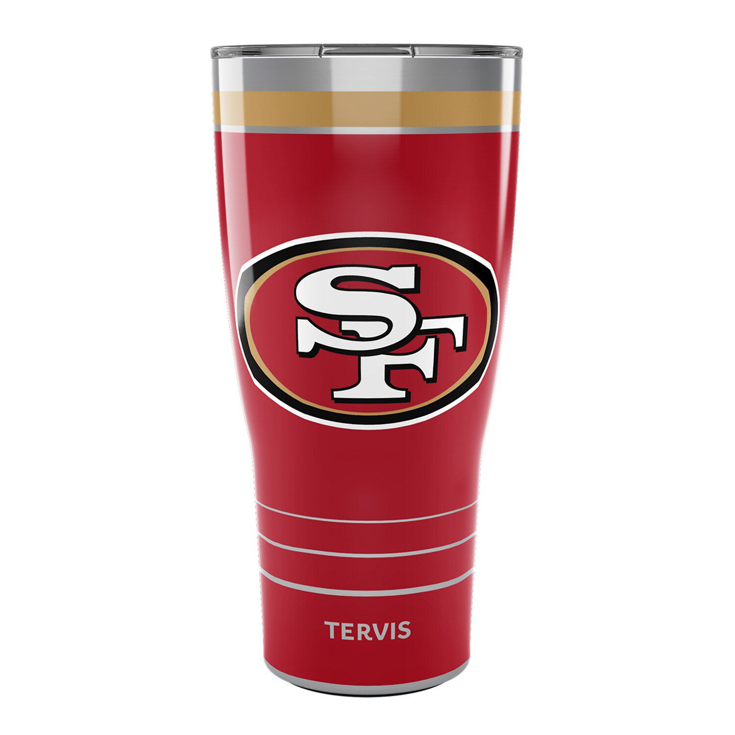 NFL San Francisco 49ers Aluminium Water Bottle (600ml/20oz)