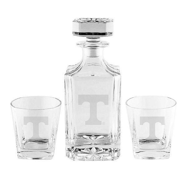 Tennessee Volunteers 3Piece Decanter Set
