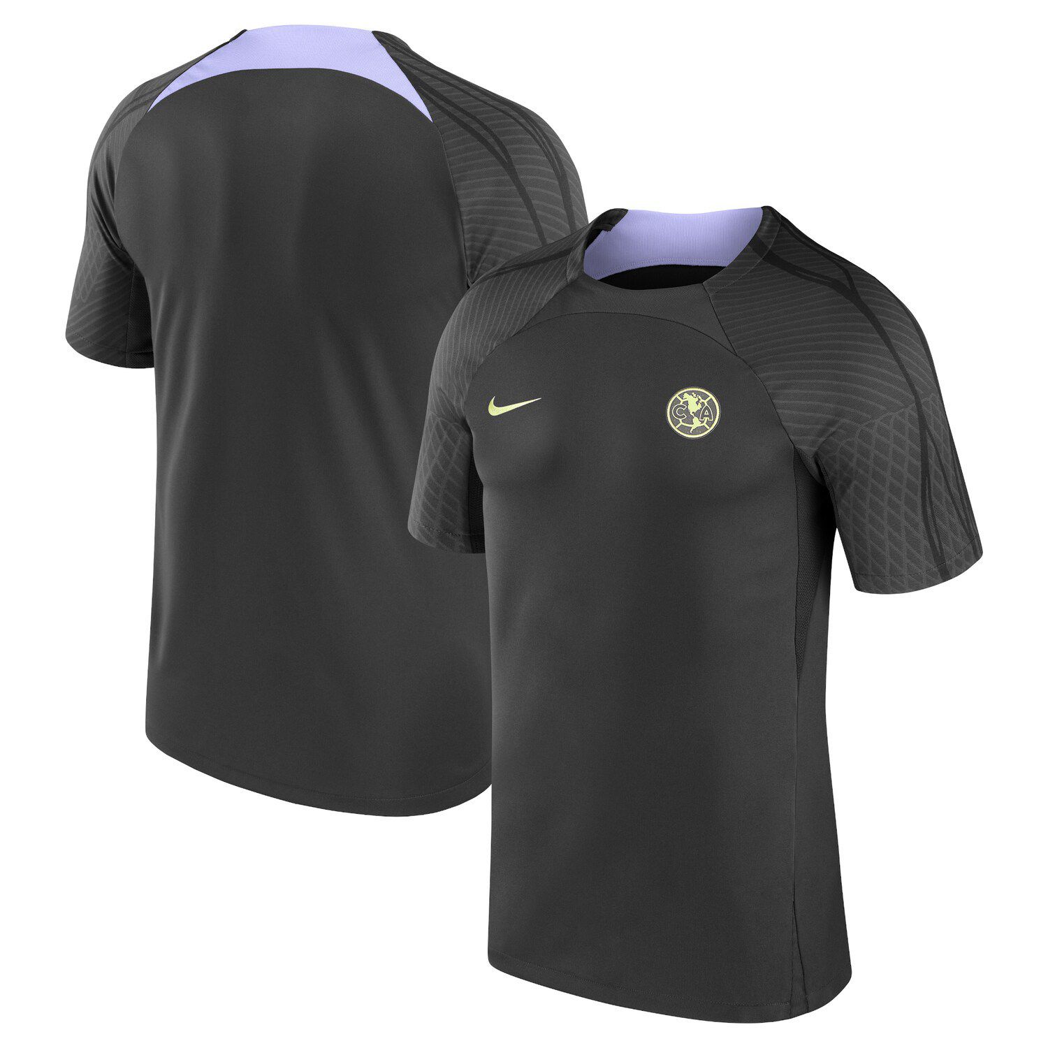 Men's Nike Black Club America 2023/24 Third Strike Top