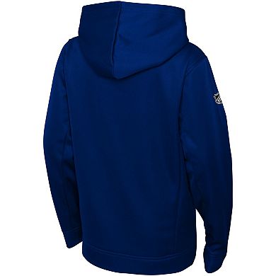 Youth Fanatics Branded Royal Edmonton Oilers Authentic Pro Pullover Hoodie