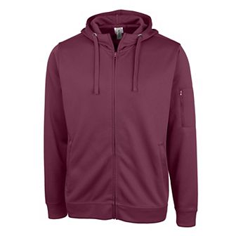 Clique Mens Lift Performance Full Zip Hoodie