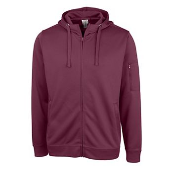Clique Mens Lift Performance Full Zip Hoodie