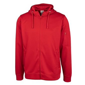 Clique Mens Lift Performance Full Zip Hoodie