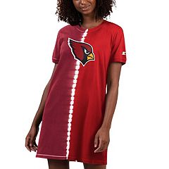 Women's San Francisco 49ers Starter Scarlet Ace Tie-Dye T-Shirt Dress