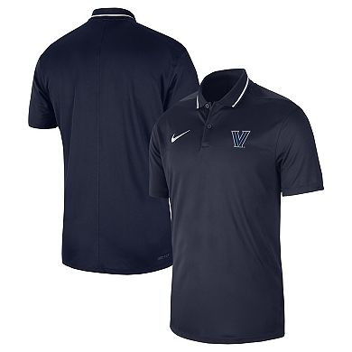 Men's Nike Navy Villanova Wildcats 2023 Sideline Coaches Performance Polo