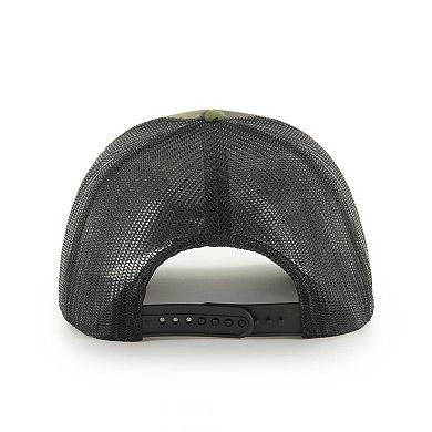 Men's '47 Camo/Black Columbus Blue Jackets Trucker Adjustable Hat