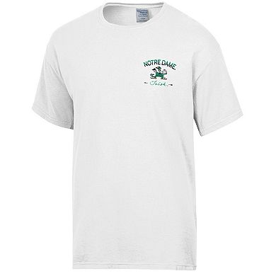 Men's Comfort Wash White Notre Dame Fighting Irish Great Outdoors T-Shirt
