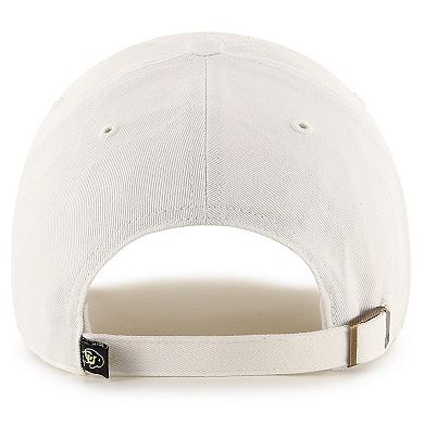 Men's '47 White Colorado Buffaloes Clean Up Adjustable Hat