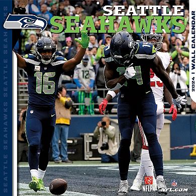 Seattle Seahawks 2024 12'' x 12'' Team Wall Calendar