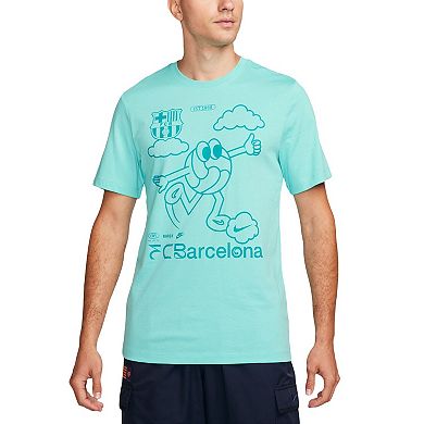 Men's Nike Aqua Barcelona Air Max 90 T-Shirt