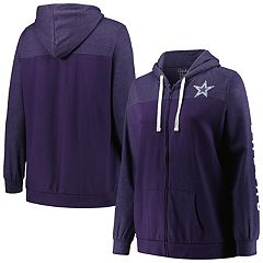 Dallas Cowboys Mens Blue Rescender Solid Synthetic Poly Hoodie