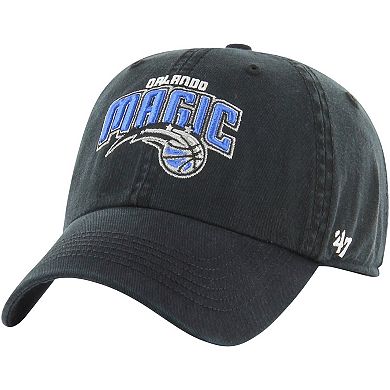 Men's '47 Black Orlando Magic Classic Franchise Fitted Hat