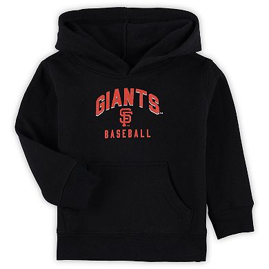 Toddler Black/Gray San Francisco Giants Play-By-Play Pullover Fleece Hoodie & Pants Set