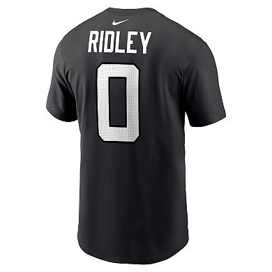 Men's Nike Calvin Ridley Black Jacksonville Jaguars Player Name & Number T-Shirt