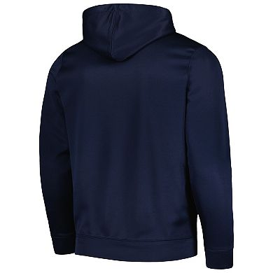 Men's Colosseum Navy Syracuse Orange Resistance Pullover Hoodie