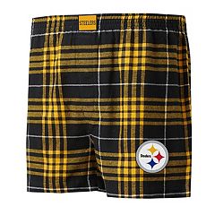 Women's Concepts Sport Black Pittsburgh Steelers Gauge Allover Print Knit  Panties