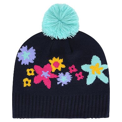 Girls Youth '47 Navy Pittsburgh Pirates Buttercup Knit Beanie with Pom
