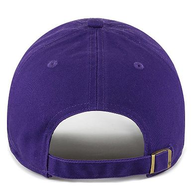 Women's '47  Purple Minnesota Vikings Confetti Icon Clean Up Adjustable Hat