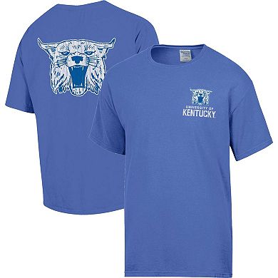 Men's Comfort Wash Royal Kentucky Wildcats Vintage Logo T-Shirt