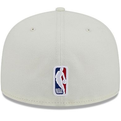 Men's New Era x Staple  Cream/Kelly Green Boston Celtics NBA x Staple Two-Tone 59FIFTY Fitted Hat