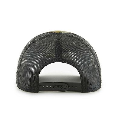Men's '47 Camo/Black Carolina Hurricanes Trucker Adjustable Hat