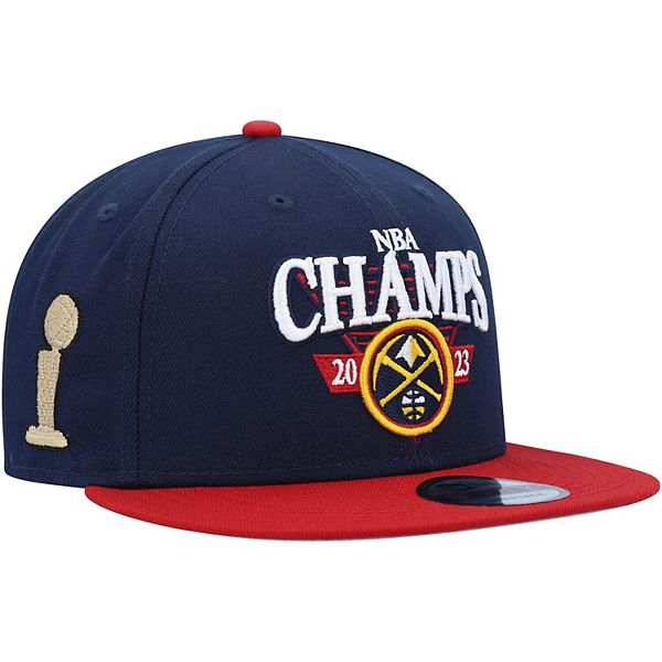 Men's New Era Navy/Red Denver Nuggets 2023 NBA Finals Champs Two-Tone ...