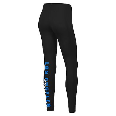 Women's G-III 4Her by Carl Banks Black Los Angeles Chargers 4th Down Leggings