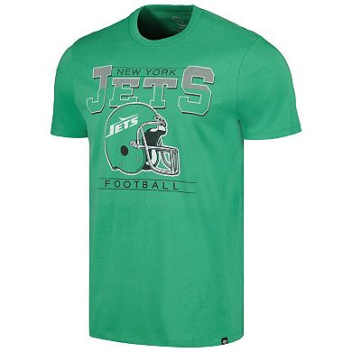 Men's '47 Green New York Jets Time Lock Franklin T-Shirt