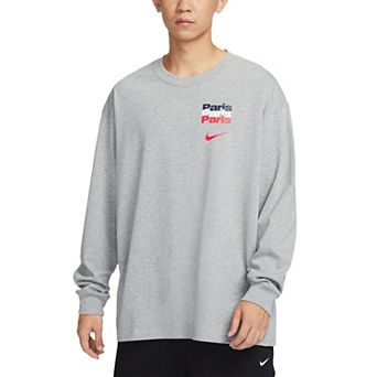 Men's Nike Heather Gray Paris Saint-Germain Legend Long Sleeve T-Shirt