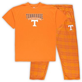 Men's Profile Tennessee Orange/White Tennessee Volunteers Big & Tall 2-Pack T-Shirt & Flannel Pants Set