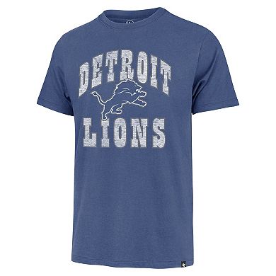 Men's '47 Blue Detroit Lions Play Action Franklin T-Shirt