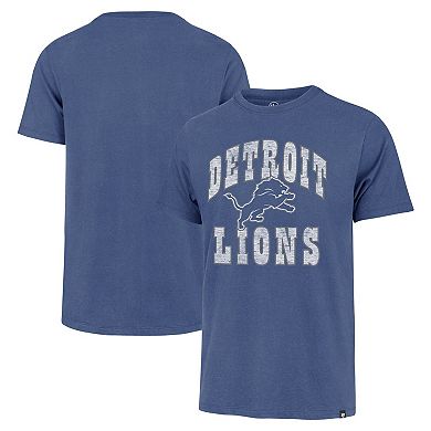 Men's '47 Blue Detroit Lions Play Action Franklin T-Shirt