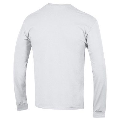 Men's Champion  White Colorado Buffaloes High Motor Long Sleeve T-Shirt