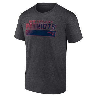 Men's Fanatics Branded  Charcoal New England Patriots T-Shirt