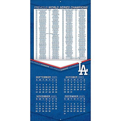 Los Angeles Dodgers 2024 12'' X 12'' Team Wall Calendar