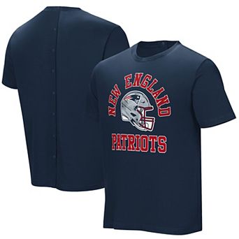 Men's Navy New England Patriots Field Goal Assisted T-Shirt
